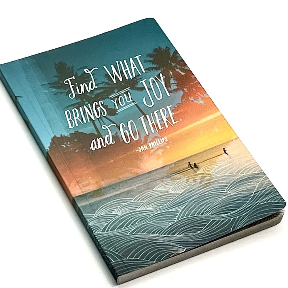 Compendium Find What Brings You Joy & Go There Ruled Notebook Journal New Unused